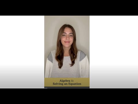 Factoring Algebraic Equations Video