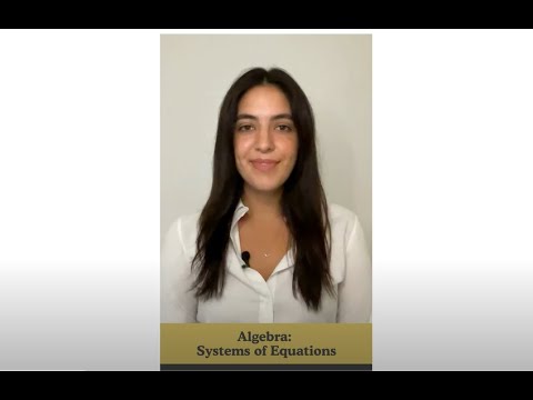 Solving Systems of Equations Made Simple Video