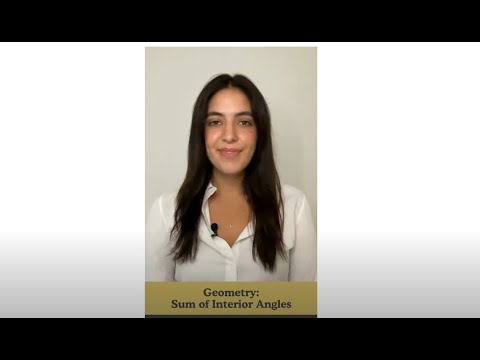Understanding the Sum of Interior Angles Video